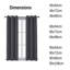 Jeffro Pair Eyelet Blackout Curtains-1091851381-1091851387