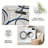 1PC Modern Abstract Geometric Swirl Navy Grey Wood Grain area rugs for Living Room, Soft and Comfortable, Suitable for all seasons, easy-to-maintain, machine washable Indoor floor mat, Under Table Farmhouse suitable for dining room, bedroom, kitchen,-1587183907