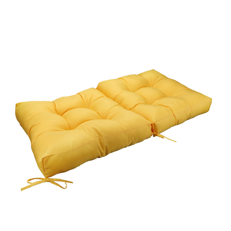 Ensemble de coussins de remplacement pour l'extérieur, Jaune clair