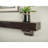 Kynsley 60" Distressed Wood Fireplace Mantel Shelf with Corbels - Unfinished Rustic Distressed-206510319-206510316