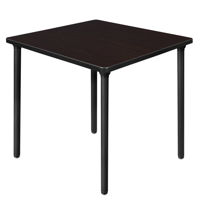 Plateau de table Regency Kee, H 29 po x L 30 po x l 30 po, Acajou