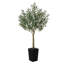 Olive artificielle résistante aux rayons UV Altera pour décoration intérieure et extérieure, grande base en plastique avec galets-1763515183-1763515181