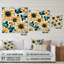 Fussell - Art mural moderne floral en acrylique-101499700