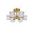 Yil Glass Semi Flush Mount-315579009