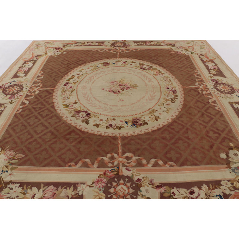 Antique One-of-a-Kind 11'1" X 11'3" Area Rug
