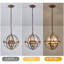 Arley 3 - Light Dimmable Farmhouse Unique Design Adjustable Caged Chandelier Pendant Lights-1810706572