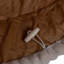 Lit-chat gris en coton PP avec boules suspendues