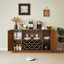 Buffet Modern Wavy Curve avec rangement spacieux et design polyvalent