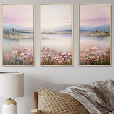 «Meadow Smog Charm», ensemble d'art sur toile Meadow