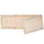 Tapis unique en laine beige / brun 3 pi 2 po x 13 pi 11 po