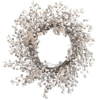Handcrafted Faux Berry 24'' Wreath