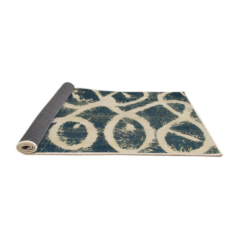 Abstract Indoor Rug, Round 8'