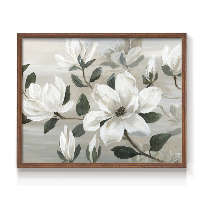 Southern Charm - Imprimé encadré - Restickable, H 16 po x l 20 po, Noyer