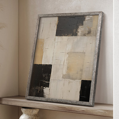 ABSTRACT Series CDXCIII Framed Print - Solid Wood