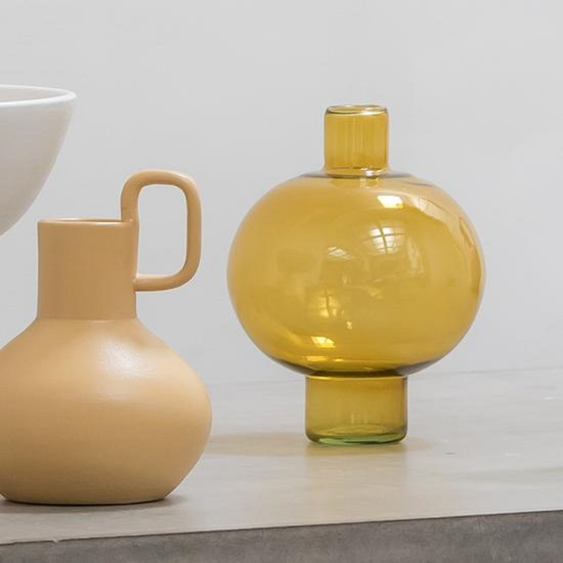 Geri Recycled Glass Table Vase