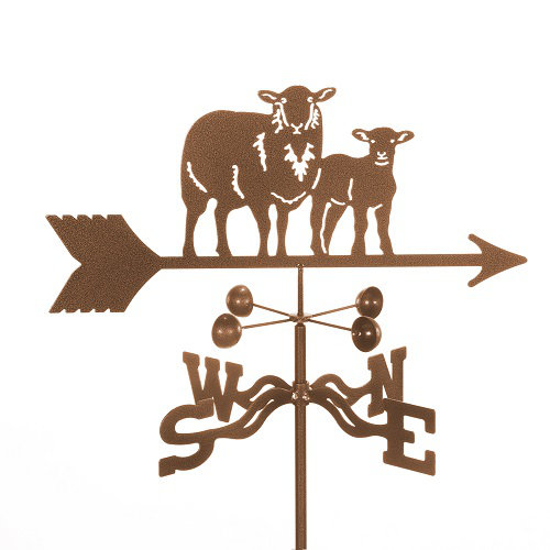 Mouton jacqui avec girouette agneau, Fixé au comptoir