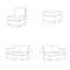 Eloisa Wicker 10 - Person Patio Conversation Sets with Cushions-1894291268