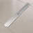Long Rectangular Linear Shower Drain With Square Pattern Drain Cover And Hair Catcher,Stainless Steel,Brushed Nickel
