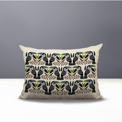 Tukko Tucan Reversible Indoor/Outdoor Rectangular Pillow