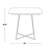 Fayette Square Dinette Table-30915479-30915474