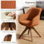 Upholstered Swivel Armchair-321368105