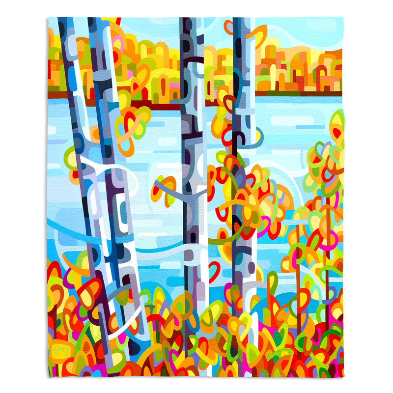  Couverture Lake Birch, 68 po x 80 po