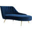 Chaise longue en velours Margo-1182622602