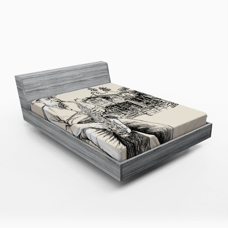 Drap-housse de musique jazz, Drap-housse grand
