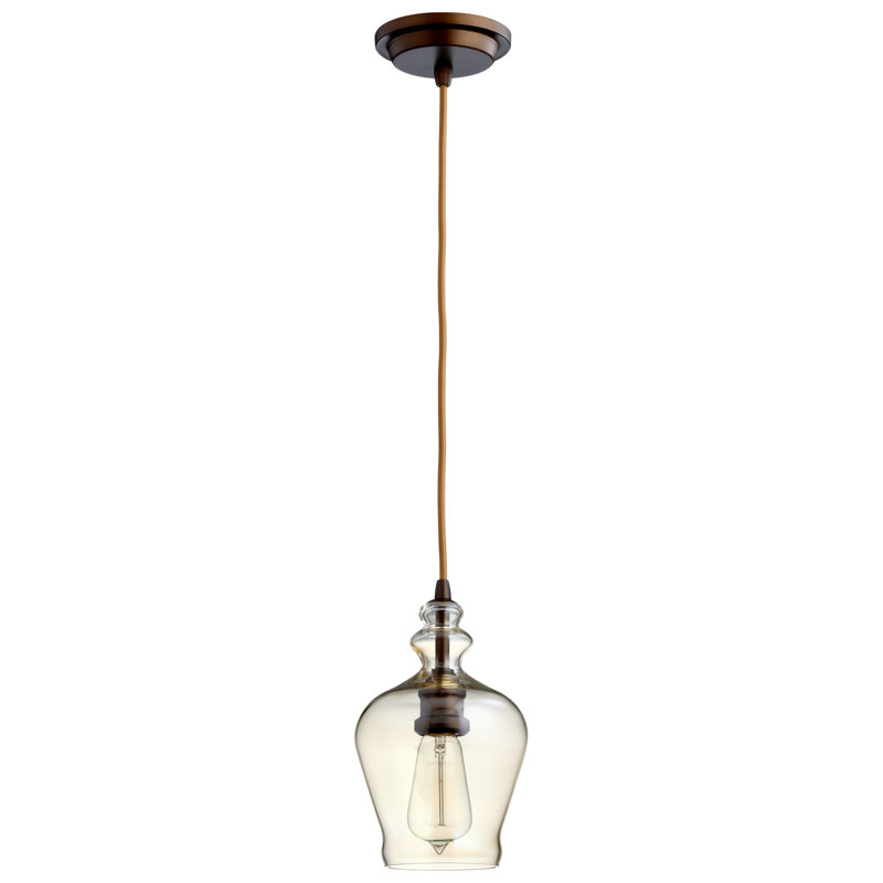 Luminaire suspendu 1 cloche pour une cloche Calista, Beige