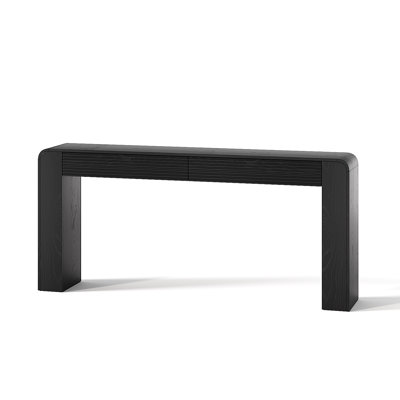 Fluted Console Table