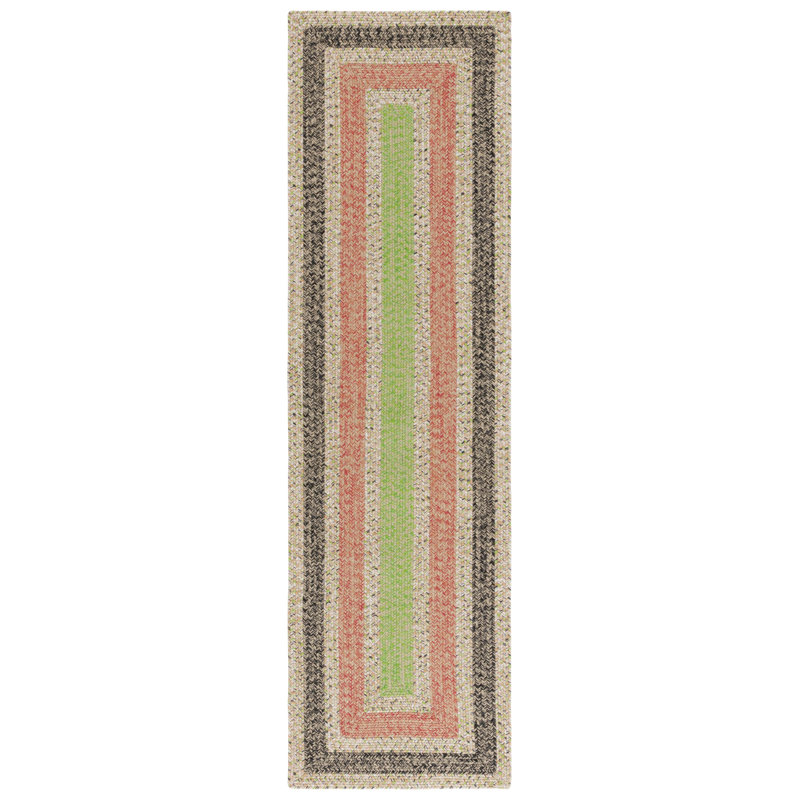 Whiddon Woven Performance Machine Washable Performance Chevron Indoor/Outdoor Area Rug, Runner 2'3" x 8'