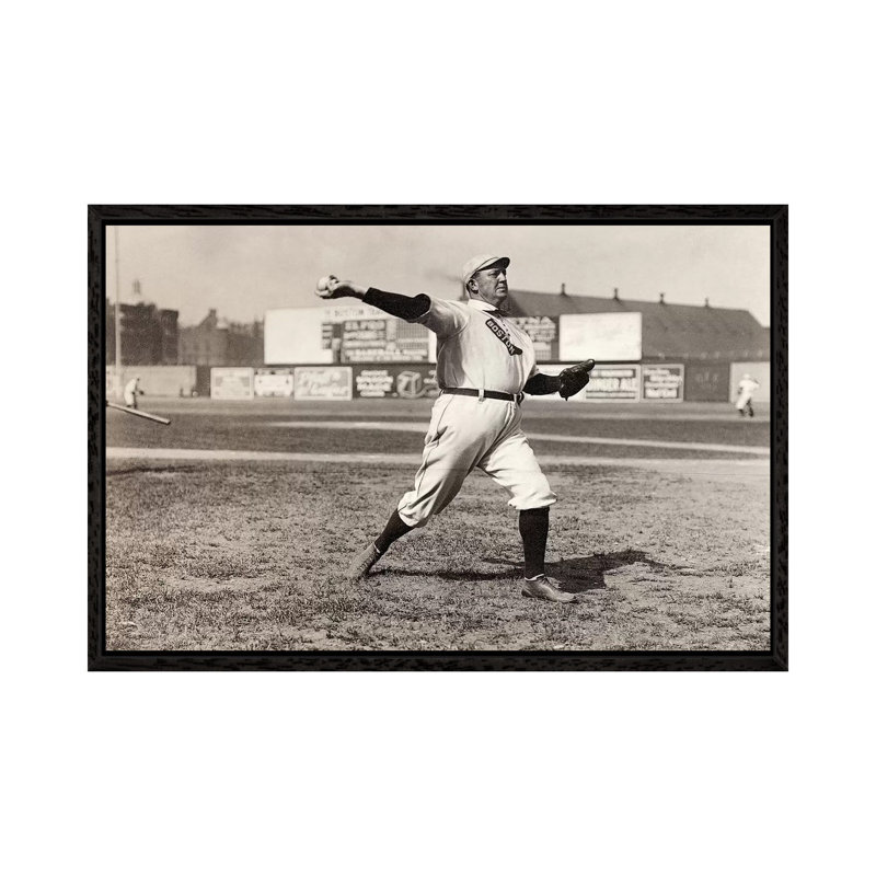 Cy Young (1867-1955) - Print on Canvas, 66.04 cm H x 45.72 cm W, Black Framed