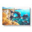 Green Bridge Of Wales In Abstract - Wrapped Canvas Print-55309551