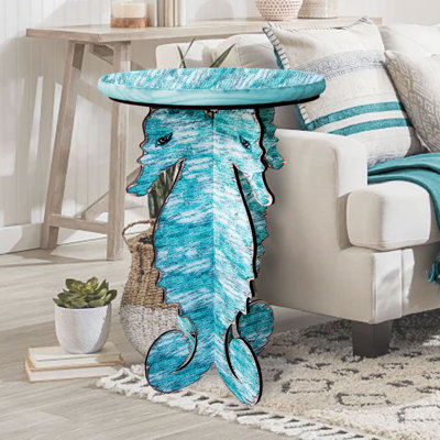 Summer-Louise Solid Wood End Table