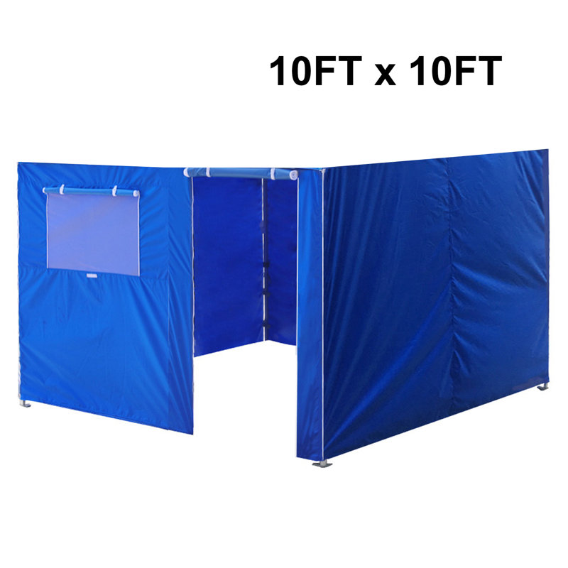Mur latéral Moguel, Bleu, H 49,2 po x l 120 po x P 120 po