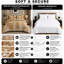 Textile Home Block Print Duvet Cover Set with Pillowcases-131013259