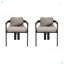 Patio Outdoor Aluminum Dining Chair, Set Of 2