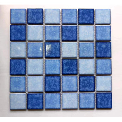 Monet 2 in. x 2 in. Glazed Porcelain Straight Edge Square Mosaic Wall & Pool Tile