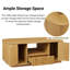 Table basse ovale moderne avec rangement-652910688