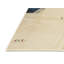 Tapis de zone rouge/jaune/gris contemporaine-1340464427