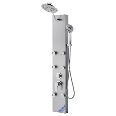 Colonne de douche en acier inoxydable