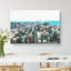 View Of Reykjavik In Iceland In Abstract - Wrapped Canvas Print-55301995