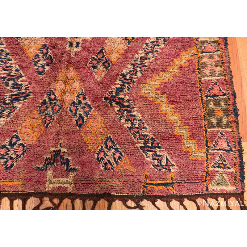 Nazmiyal Collection Vintage Folk Art Moroccan Rug | Wayfair