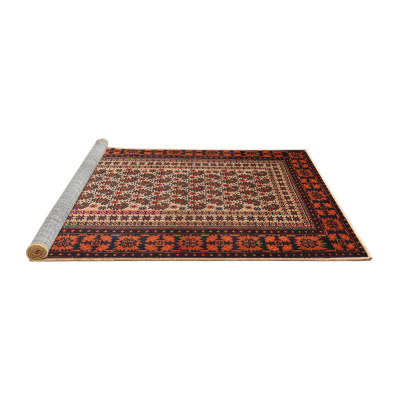 Oriental Indoor Rug, Round 5'