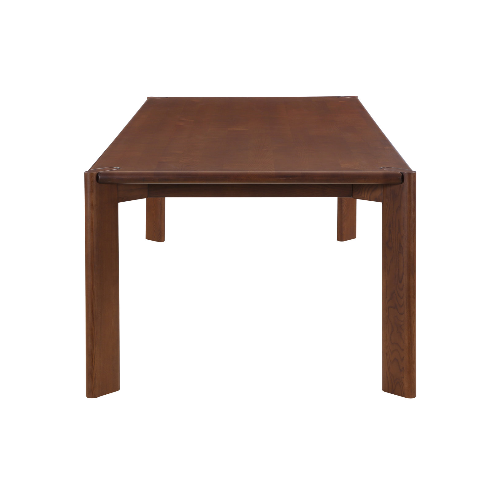 Leola Ash Solid Wood Dining Table,  Brown