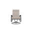 Chaise de patio pivotante avec coussins Askar-26021607-26030305-26030312