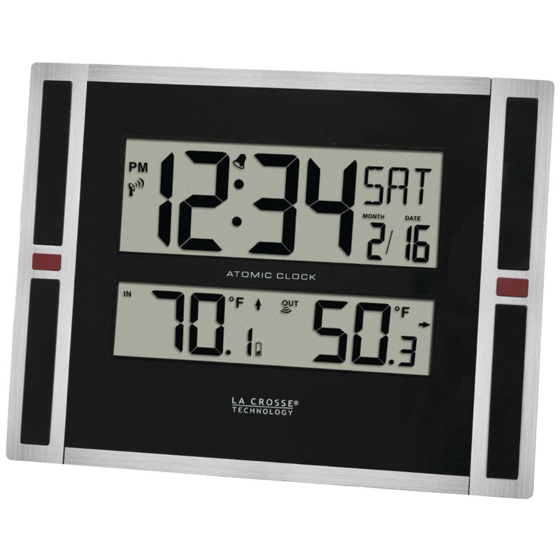 8.54'' Wireless Outdoor Clock Thermometer