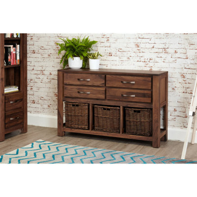 Jaretzy 120cm Solid Wood Console Table