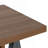 Solid Walnut Veneer and Metal Desk - Walnut-744121928