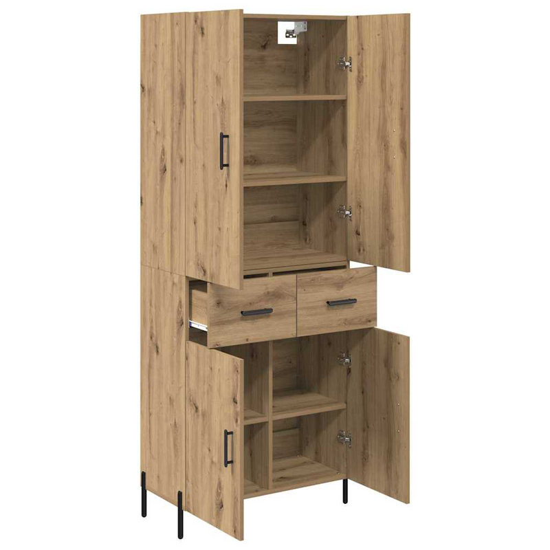 69.5cm Sideboard, Artisan Oak